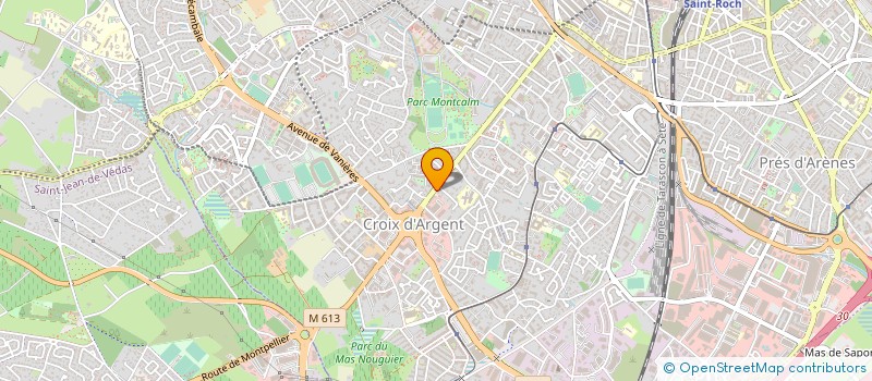 localisation de l'entreprise SCP SAIAG - HE à MONTPELLIER