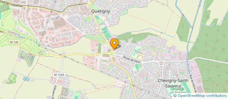 localisation de l'entreprise SCP SAINT SAUVEUR  CHEVIGNY-SAINT-SAUVEUR