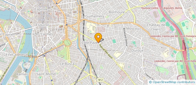 localisation de l'entreprise SCP SALACROUP-BARROUL à TOULOUSE