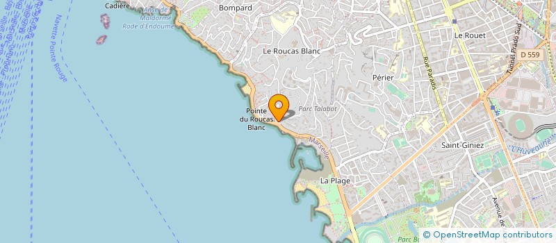 localisation de l'entreprise SCP SAUVE  MARSEILLE