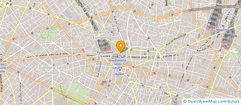 localisation de l'entreprise SCP SCHEUBER JEANNIN ET ASSOCIES  PARIS 9