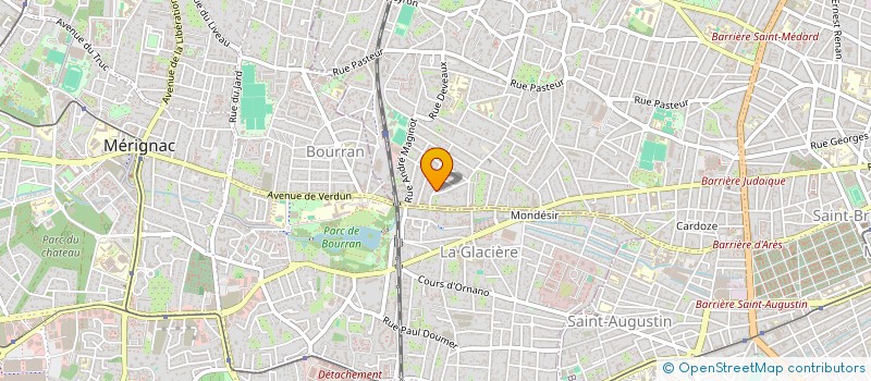 localisation de l'entreprise SCP SEBASTIEN LENOIR ET FRANCOIS TOSTAIN HUISSIERS DE JUSTICE ASSOCIES  BORDEAUX