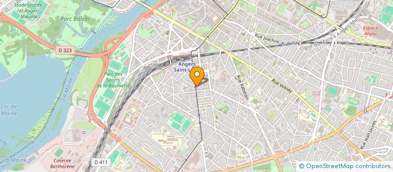 localisation de l'entreprise SCP SEGUIN ET KONRAT à ANGERS