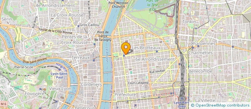 localisation de l'entreprise SCP SERVIENT VENDOME  LYON