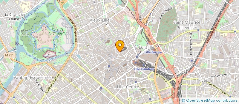 localisation de l'entreprise SCP SOLAND ET ASSOCIES à LILLE