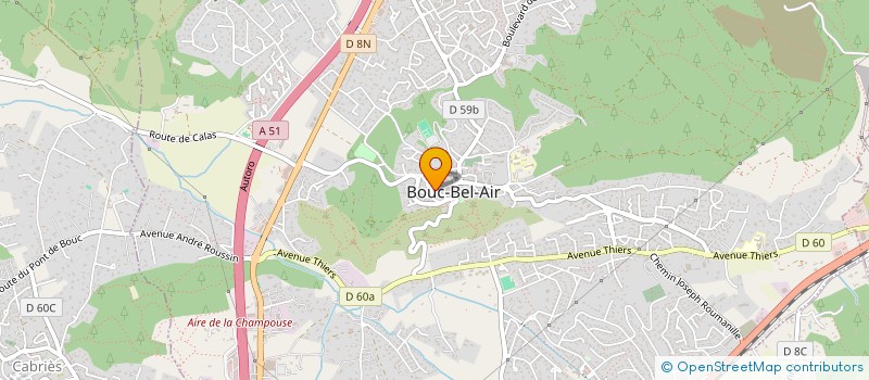 localisation de l'entreprise SCP SOREMI à BOUC-BEL-AIR