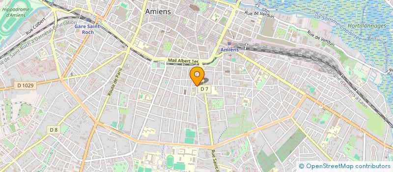 localisation de l'entreprise SCP STEPHANIE DERIVIERE  AMIENS