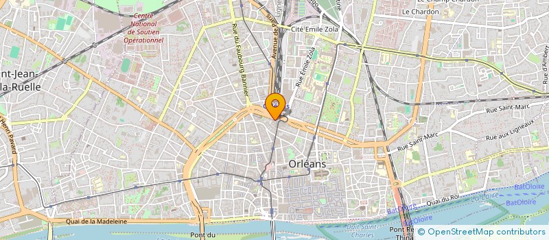 localisation de l'entreprise SCP STOVEN-PINCZON DU SEL AVOCATS à ORLEANS