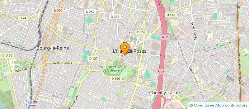 localisation de l'entreprise SCP SYLVAIN REYJAL à L'HAY-LES-ROSES