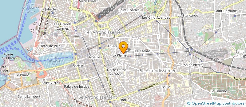 localisation de l'entreprise SCP SYLVIE ET MOKTAR JAAFAR à MARSEILLE
