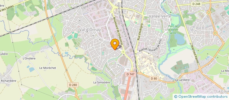 localisation de l'entreprise SCP TARROUCHE à ROCHE SUR YON (LA)