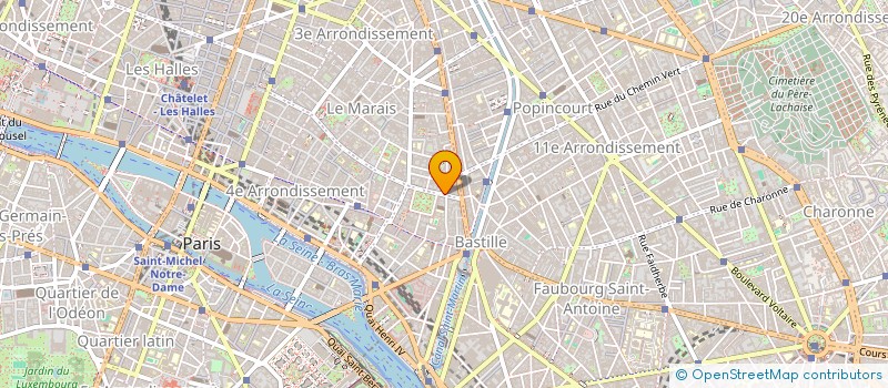 localisation de l'entreprise SCP TC FINANCE  PARIS