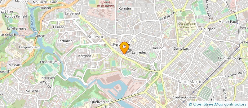 localisation de l'entreprise SCP TORE-JAY à BREST