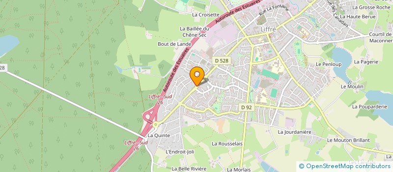 localisation de l'entreprise SCP VETERINAIRE ALPHAVET à LIFFRE