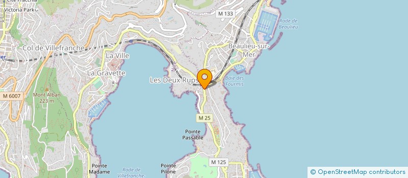 localisation de l'entreprise SCP VETERINAIRE BONIFASSI ET LABRE à SAINT-JEAN-CAP-FERRAT