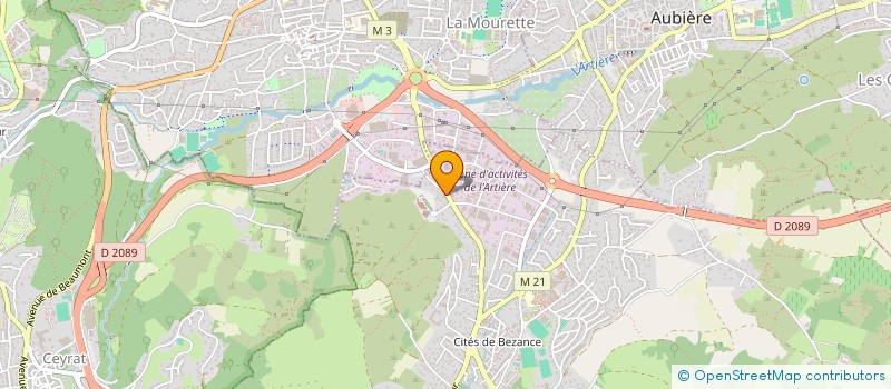 localisation de l'entreprise SCP VETERINAIRES ACHDDOU COTTE à ROMAGNAT