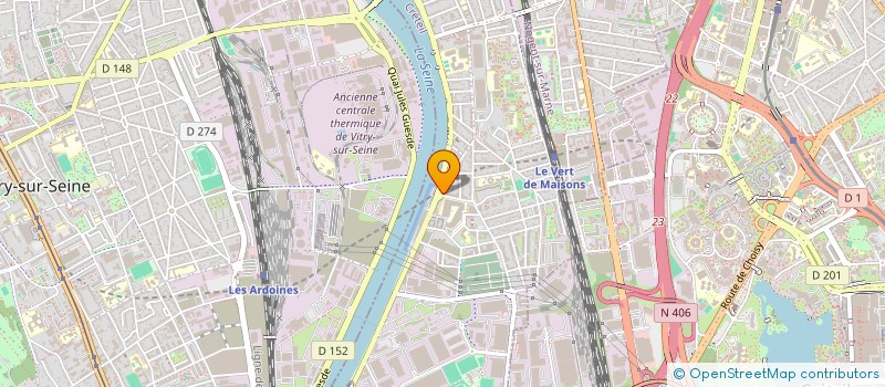 localisation de l'entreprise SCP VOYAGE à ALFORTVILLE
