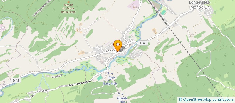 localisation de l'entreprise SCP ZESTEAM  METABIEF