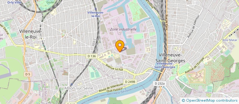 localisation de l'entreprise SCP ZOLA-JO  VILLENEUVE-LE-ROI