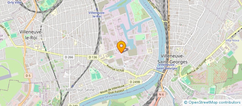 localisation de l'entreprise SCP ZOLA-JU  VILLENEUVE-LE-ROI