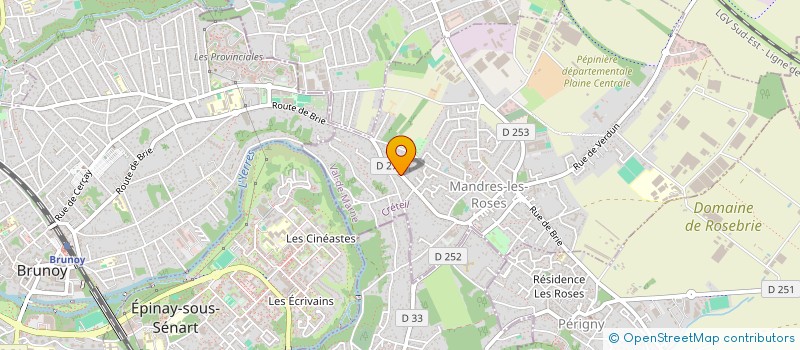 localisation de l'entreprise SCPA JAMBRY MILOJEVIC à PERIGNY