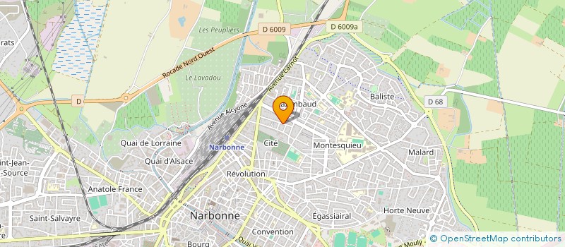 localisation de l'entreprise SCPAT BELENOS à NARBONNE