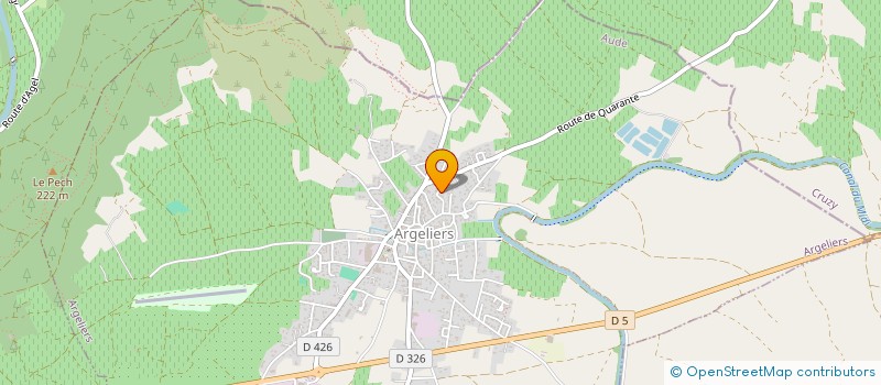 localisation de l'entreprise SCPAT DE4M  ARGELIERS