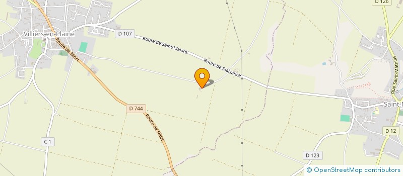 localisation de l'entreprise SCPAT ETAM  VILLIERS-EN-PLAINE