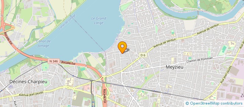 localisation de l'entreprise SCPCP  MEYZIEU