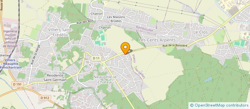 localisation de l'entreprise SCPE  NEAUPHLE-LE-CHATEAU