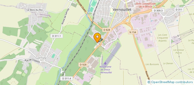 localisation de l'entreprise SCPF COLLIAT à GARNAY