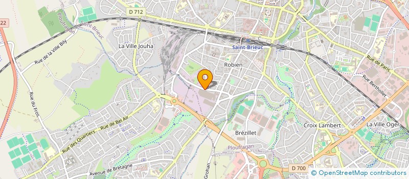 localisation de l'entreprise SCPF SIGNALEFI à SAINT-BRIEUC