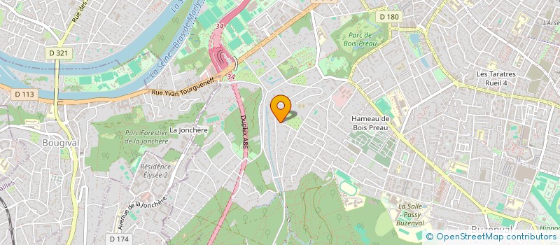 localisation de l'entreprise SCPFF à RUEIL-MALMAISON
