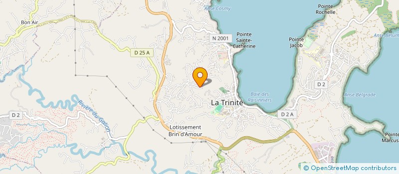 localisation de l'entreprise SCPI TINAGO à TRINITE