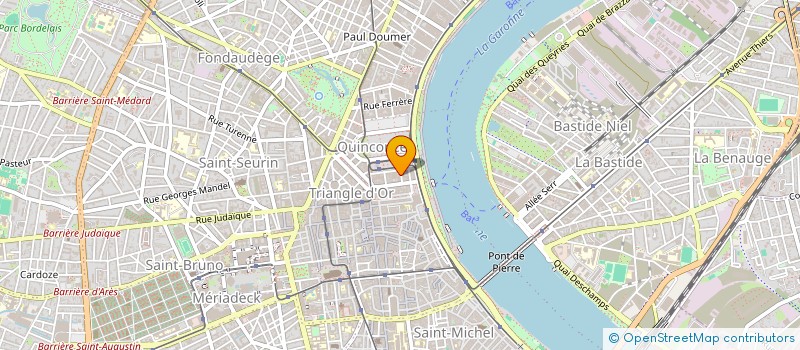 localisation de l'entreprise SCPMG LAGARDE PIERRE ET GANELON SOPHIE  BORDEAUX