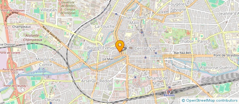 localisation de l'entreprise SCPN à RENNES