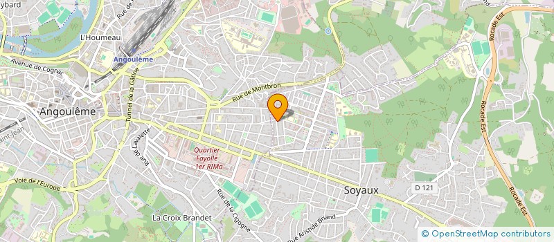 localisation de l'entreprise SCPR  SOYAUX