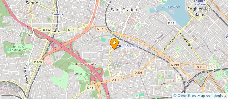 localisation de l'entreprise SCPS  SAINT-GRATIEN