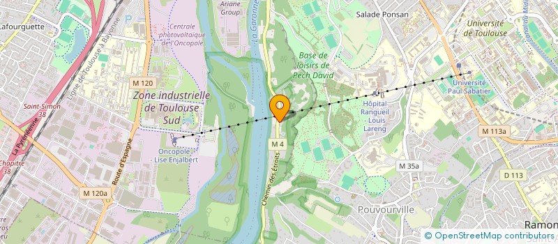 localisation de l'entreprise SCPSC2 à TOULOUSE