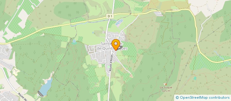 localisation de l'entreprise SCQ CONSULTING  SAINTE-CROIX-DE-QUINTILLARGUES