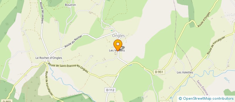 localisation de l'entreprise SCR  ONGLES