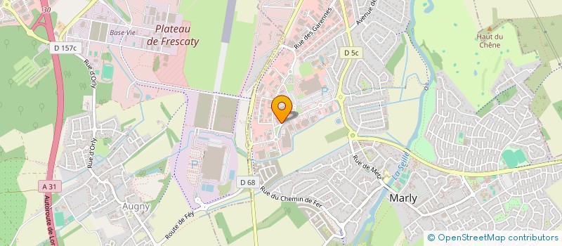 localisation de l'entreprise SCR  MARLY