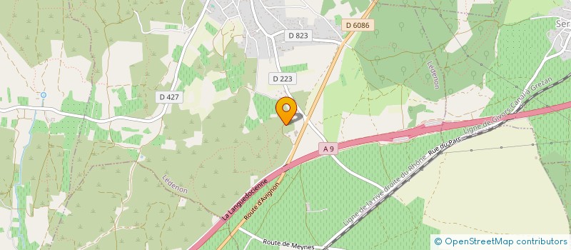 localisation de l'entreprise SCR EURL à LEDENON