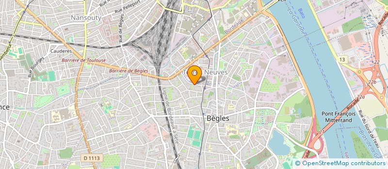 localisation de l'entreprise SCR FINAQUI CAPITAL 2 à BEGLES