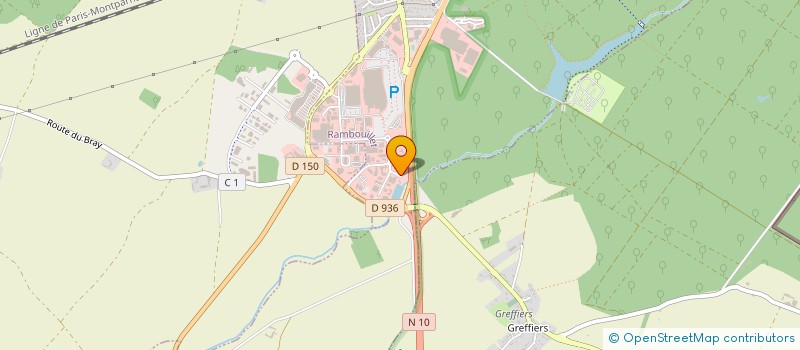 localisation de l'entreprise SCR PROD à RAMBOUILLET