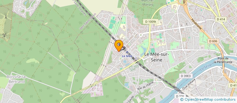 localisation de l'entreprise SCR WATTSELEC  LE MEE-SUR-SEINE