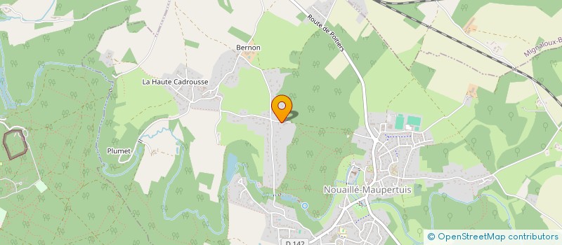 localisation de l'entreprise SCRA  POITIERS