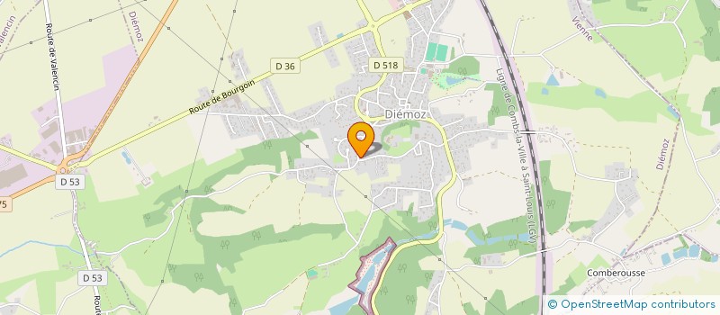 localisation de l'entreprise SCRABBL  DIEMOZ