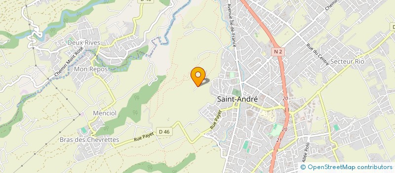 localisation de l'entreprise SCRABBL'EST à SAINT-ANDRE