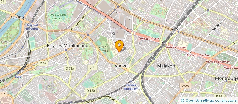 localisation de l'entreprise SCRABBLE CLUB DE VANVES à VANVES